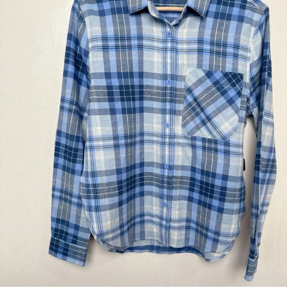 Helly Hansen Womens Xsmall Okka Organic Flannel Button Shirt - Picture 8 of 14